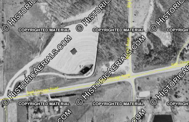 Sturgis Drive-In Theatre - Old Aerial (newer photo)